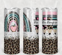 Load image into Gallery viewer, Custom Teacher 20 oz Tumbler Sublimation Transfer
