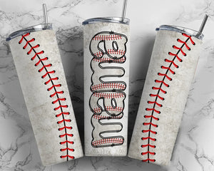 Baseball Mama 20 oz Tumbler Sublimation Transfer