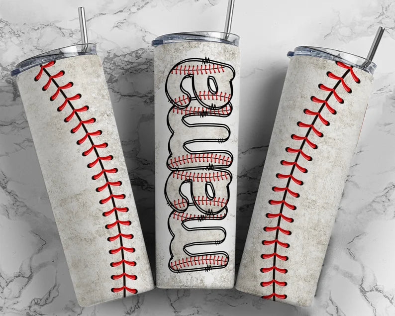 Baseball Mama 20 oz Tumbler Sublimation Transfer